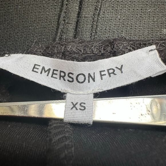 Emerson Fry Layering Pant Black Ponte XS pull on stretch - Picture 7 of 14